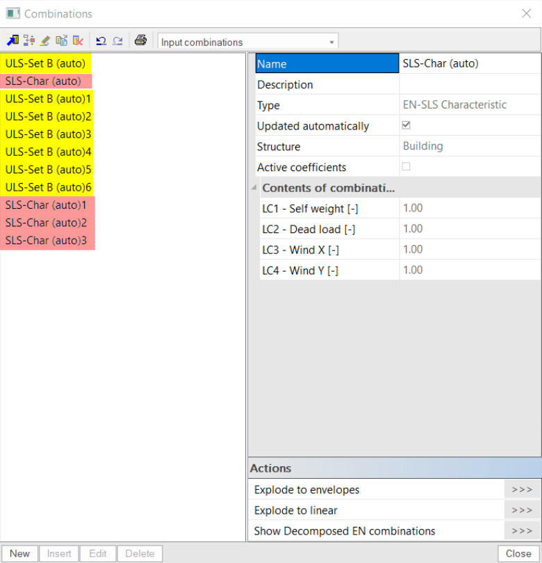 Linear combinations