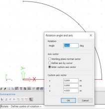 Custom axis vector Custom axis vector
