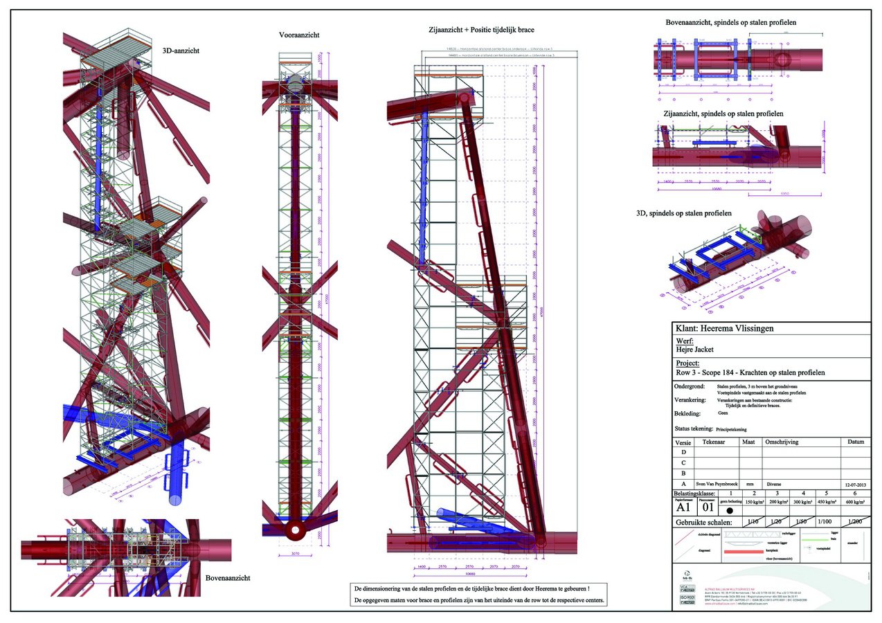 SCIA Engineer General Arrangements Drawings